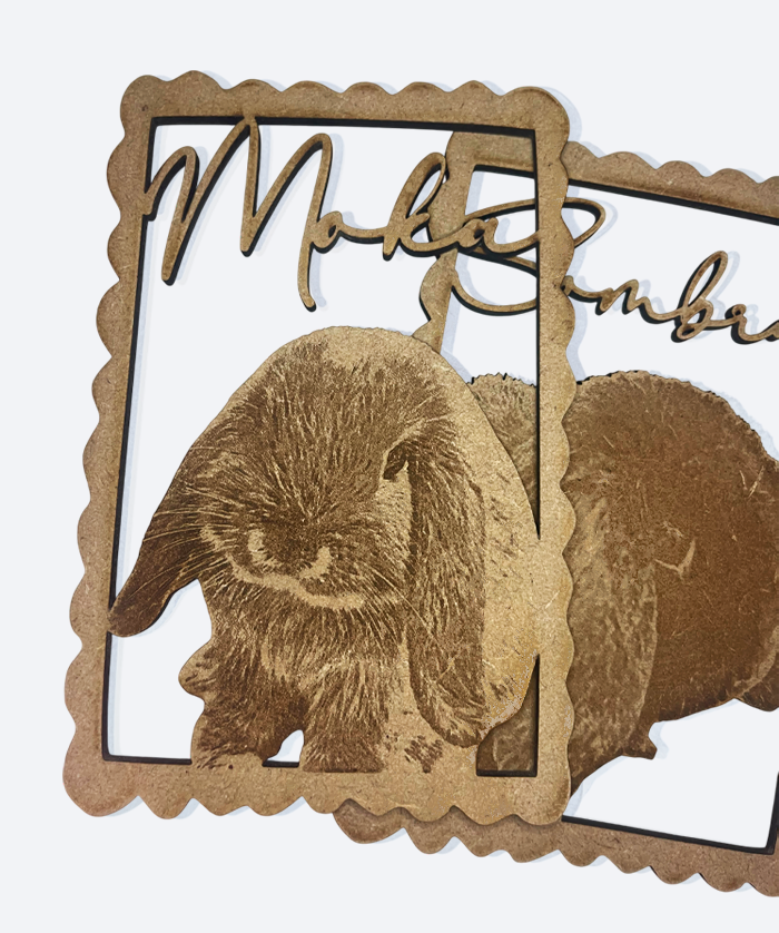 Lámina personalizada en Madera