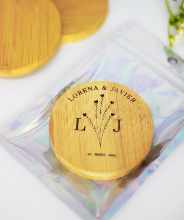 Espejo de madera